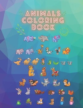 Paperback Animals coloring book