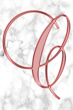 C Journal: A Monogram C Initial Capital Letter Notebook For Writing And Notes: Great Personalized Gift For All First, Middle, Or Last Names (Red Maroon Gold White Marble Print)