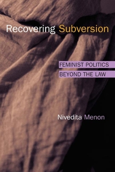 Paperback Recovering Subversion: Feminist Politics Beyond the Law Book