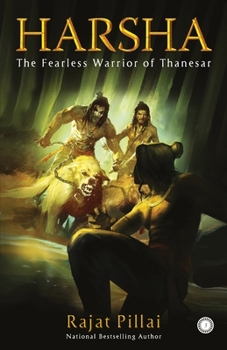 Paperback Harsha: The Fearless Warrior of Thanesar Book