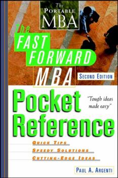 Paperback The Fast Forward MBA Pocket Reference Book