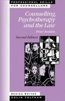 Paperback Counselling, Psychotherapy and the Law Book