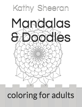 Paperback Mandalas & Doodles: Coloring for Adults Book