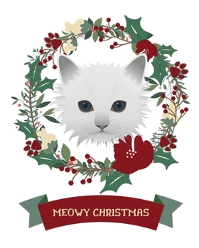 Paperback Meowy Christmas: Gratitude Journal Book