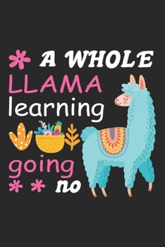 A whole llama learning going on: A 121 page cute fitness journal for fitness lover, fitness planner for women , fitness planner for men & log book for fitness