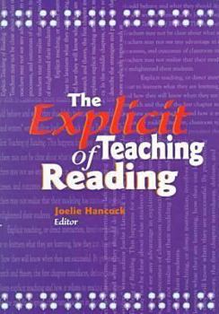 Hardcover The Explicit Teaching of Reading Book