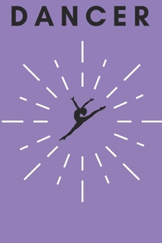 Dancer in Purple: A Composition Notebook for Girls