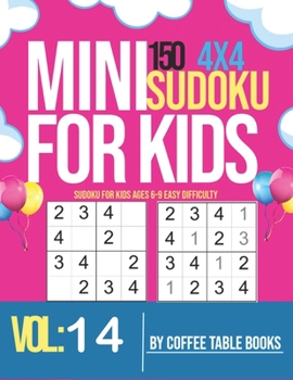 Paperback Sudoku For Kids Ages 6-9 Easy Difficulty: very easy sudoku puzzle books for kids beginners Book