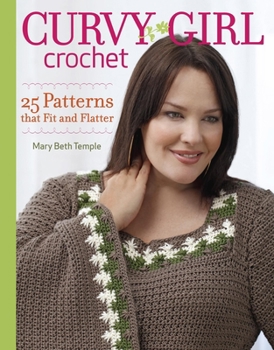 Paperback Curvy Girl Crochet: 25 Patterns That Fit and Flatter Book