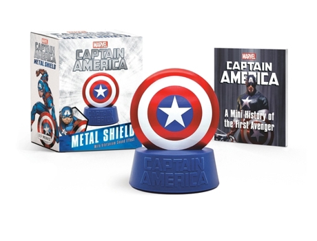 Paperback Marvel: Captain America Metal Shield: With Vibranium Sound Effect Book