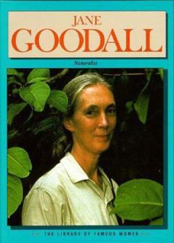 Hardcover Library of Famous Women: Jane Goodall Book