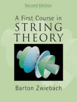 Hardcover A First Course in String Theory Book