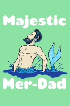 Paperback Majestic Merdad: College Ruled Notebook Book