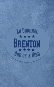 Paperback Brenton: Personalized Writing Journal for Men Book