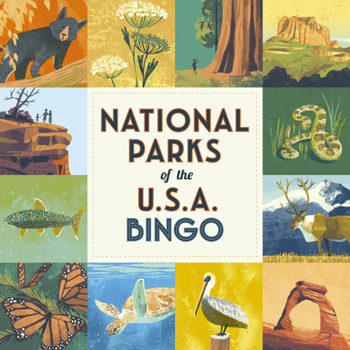 Game National Parks of the USA Bingo: A Bingo Game for Explorers Book