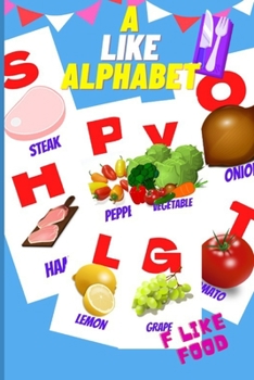 Paperback A like Alphabet: F like Food Book