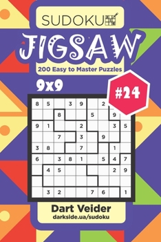 Paperback Sudoku Jigsaw - 200 Easy to Master Puzzles 9x9 (Volume 24) Book