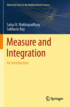 Paperback Measure and Integration: An Introduction Book