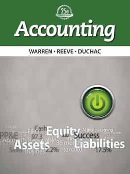 Paperback Working Papers, Chapter 1-17 for Warren/Reeve/Duchac's Accounting, 25th and Financial Accounting, 13th Book