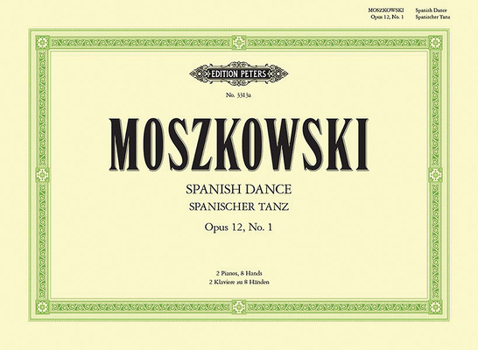 Paperback Spanish Dance Op. 12 No. 1 for Two Pianos, Eight Hands Book