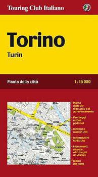 Turin Street Map (City Map)