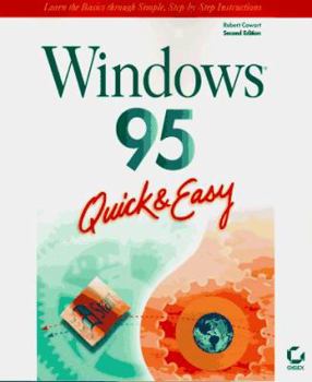 Paperback Windows 95 Quick and Easy Book