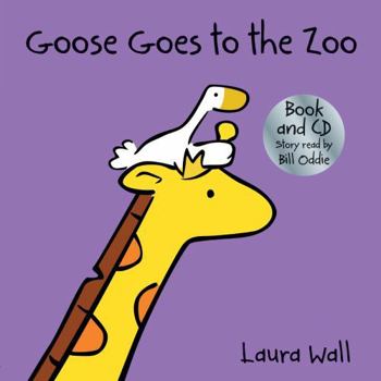 Paperback Goose Goes to the Zoo, Book and CD Book
