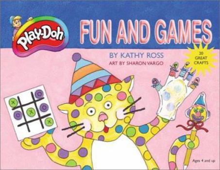 Library Binding Play-Doh Fun and Games Book