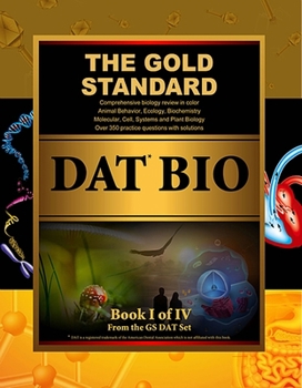 Paperback Gold Standard DAT Biology (Dental Admission Test) Book