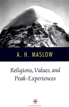 Paperback Religions, Values, and Peak-Experiences Book