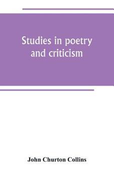 Paperback Studies in poetry and criticism Book