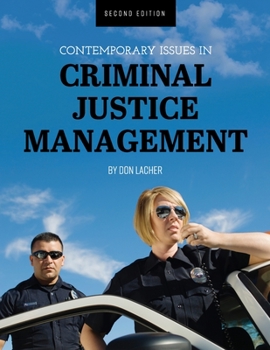 Paperback Contemporary Issues in Criminal Justice Management Book