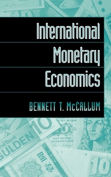 Hardcover International Monetary Economics Book
