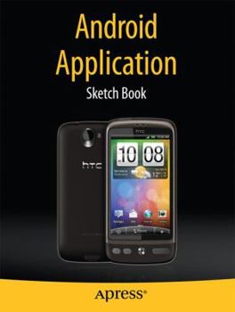 Paperback Android Application Sketch Book