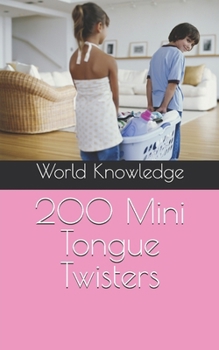Paperback 200 Mini Tongue Twisters Book