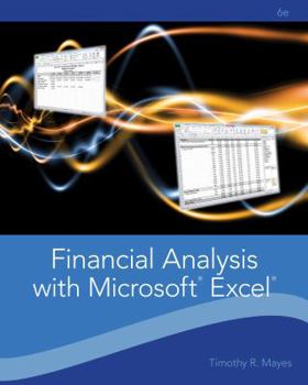 Paperback Financial Analysis with Microsoft Excel Book