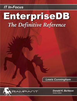 Paperback EnterpriseDB: The Definitive Reference Book