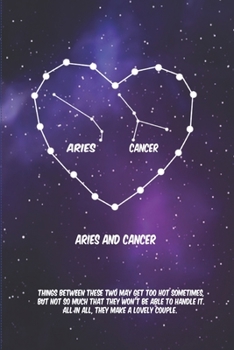 2020 The Astrology of Love for Aries with  cancer : horoscope,love, relationship and compatibility: Lined Notebook / journal gift, 110 pages, 6x9 inches, matte finish cover