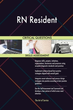 Paperback RN Resident Critical Questions Skills Assessment Book