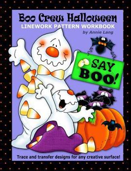 Paperback Boo Crew Halloween: Linework Pattern Workbook Book