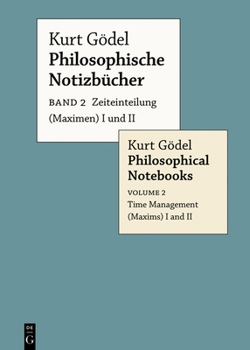 Hardcover Zeiteinteilung (Maximen) I Und II / Time Management (Maxims) I and II [German] Book