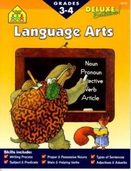 Paperback Language Arts 3-4 Book