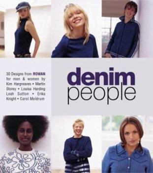 Paperback Denim People: 30 Designs from Rowan for Men & Women Book