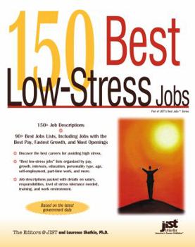 Paperback 150 Best Low-Stress Jobs Book