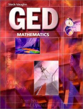 Paperback Steck-Vaughn GED: Student Edition Mathematics Book