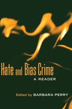 Hardcover Hate and Bias Crime: A Reader Book
