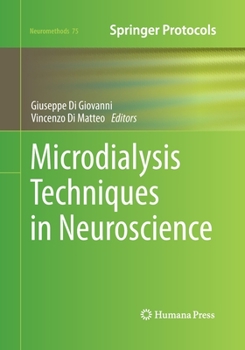 Paperback Microdialysis Techniques in Neuroscience Book