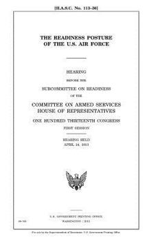 Paperback The readiness posture of the U.S. Air Force Book