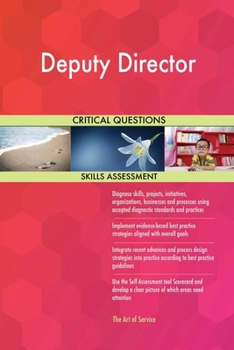 Paperback Deputy Director Critical Questions Skills Assessment Book