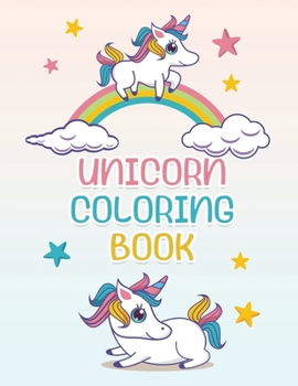 Paperback Unicorn Coloring Book: 8.5 x 11 inches Book